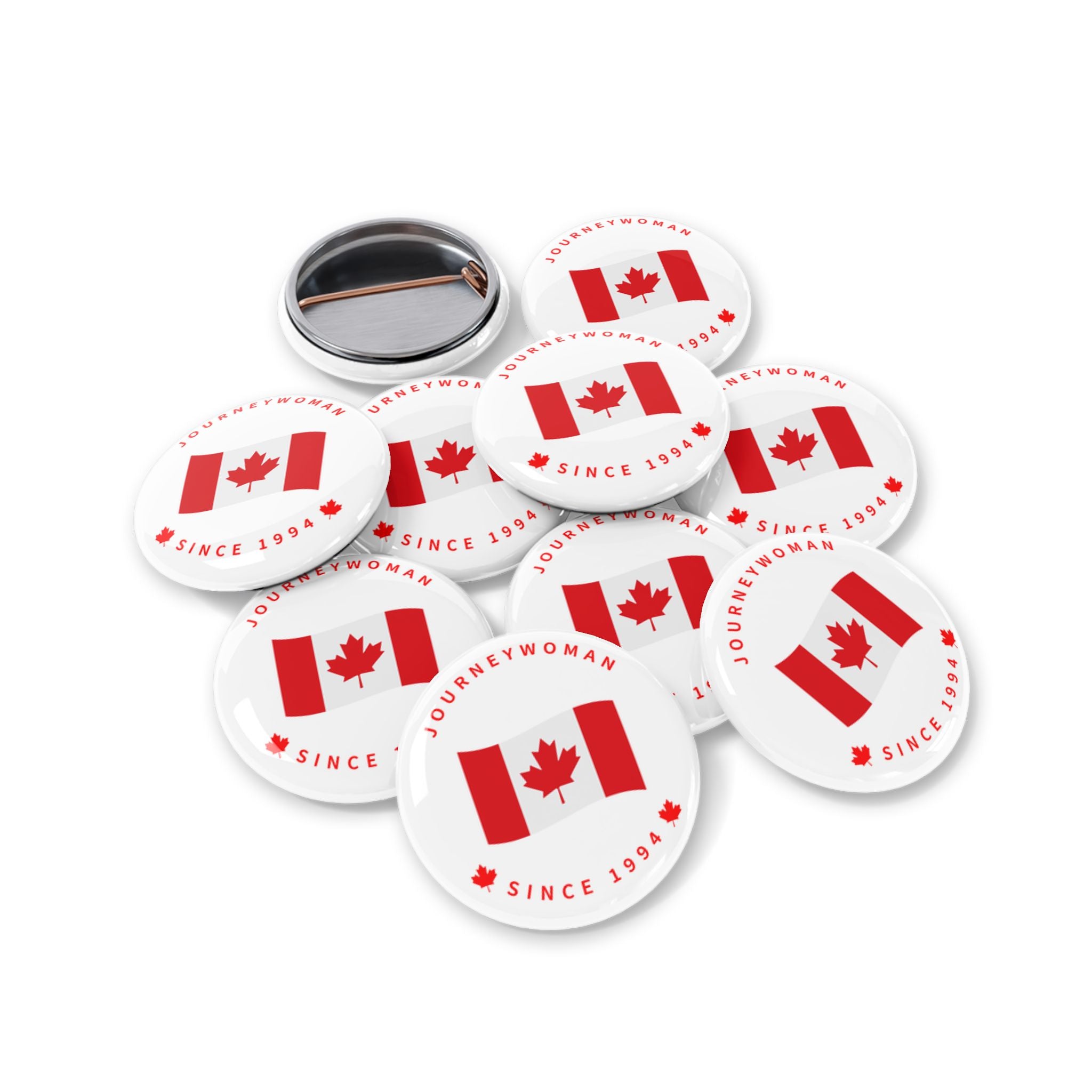 Proud to be Canadian Travel Pin